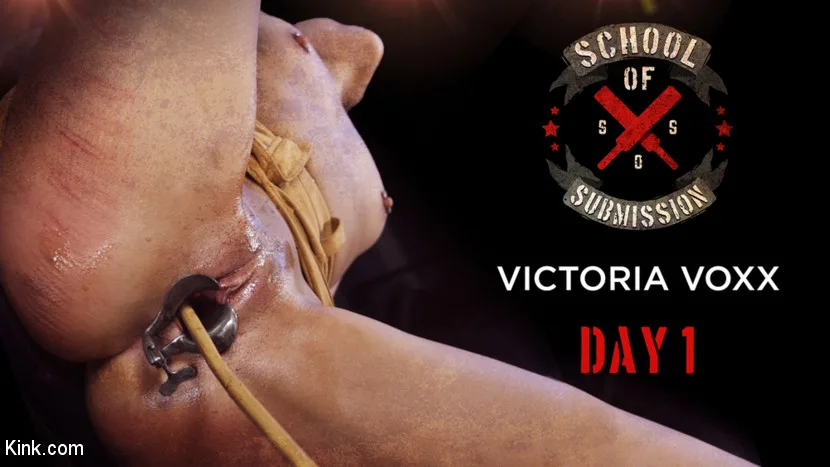 School of Submission: Day 1 For Victoria Voxxx - Kink Features
